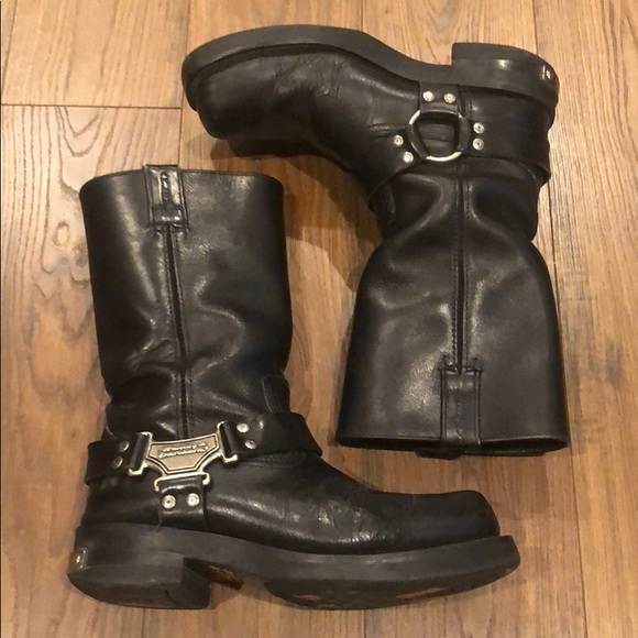 harley davidson mens boots wide width